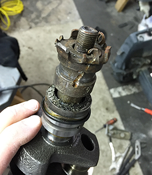 mucked crank